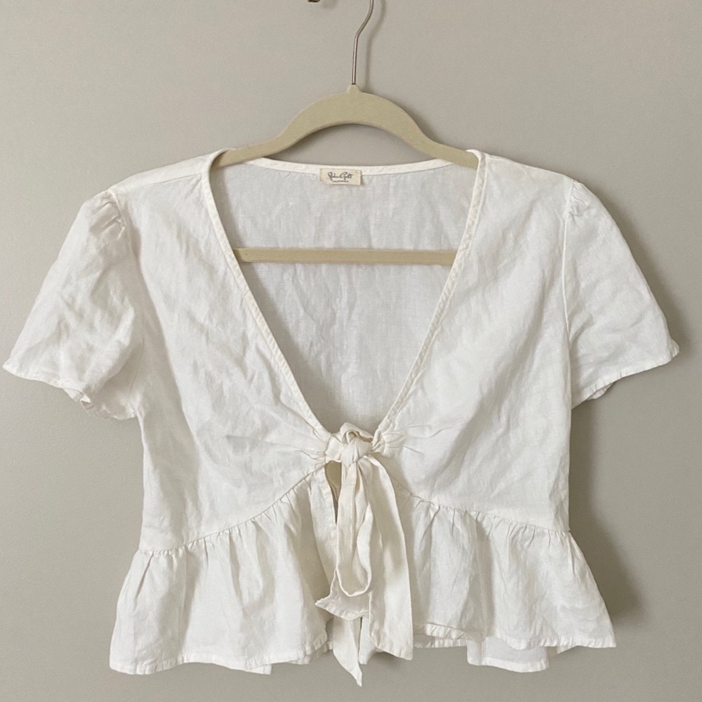 John Galt Front Tie Top